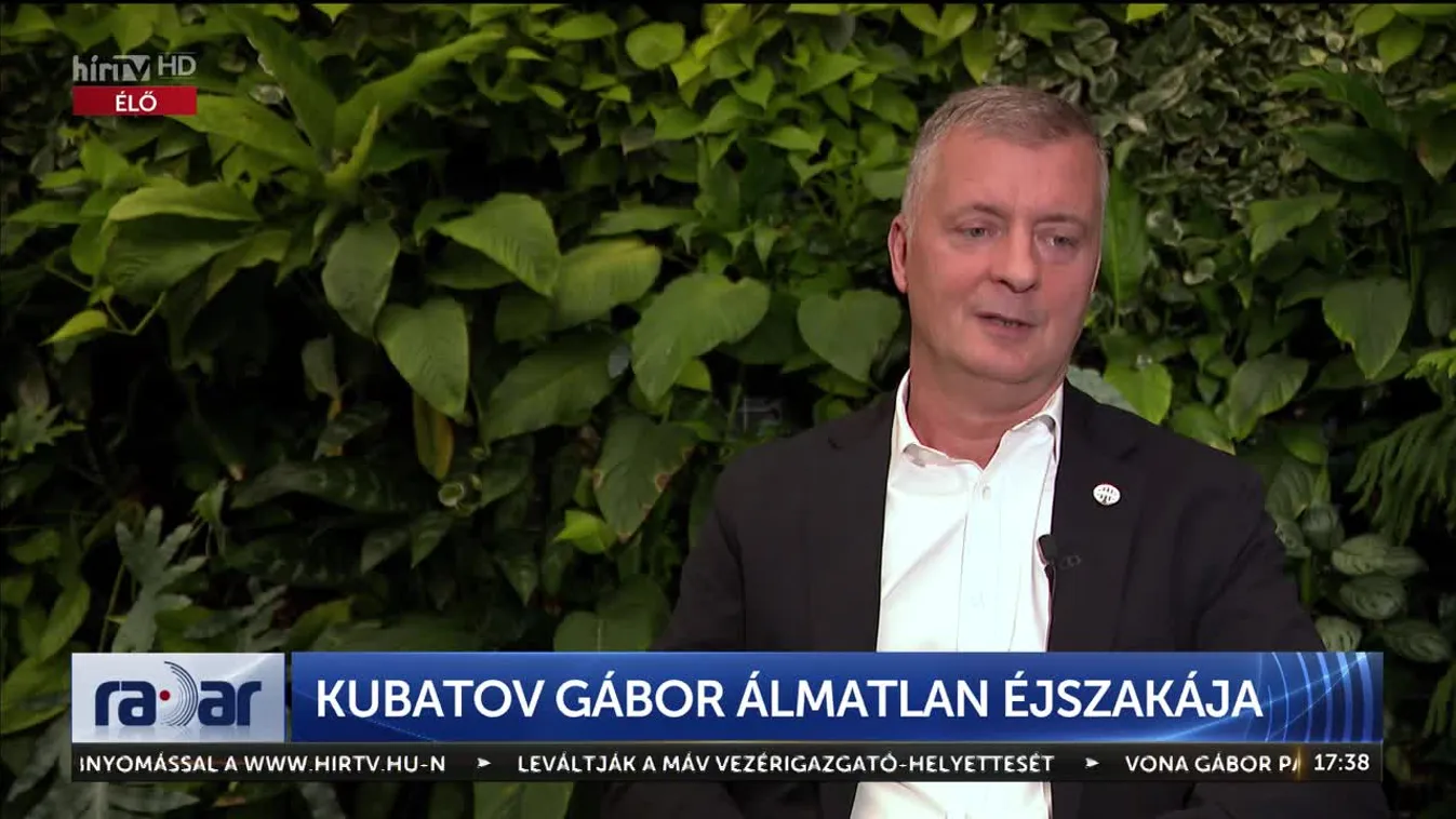 Radar - Kubatov Gábor álmatlan éjszakája (2023-09-07)