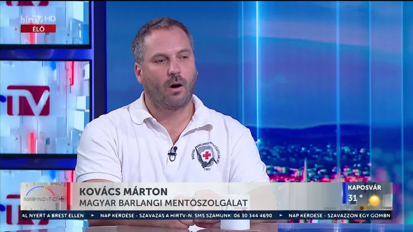 Napindító - Több mint ezer méter mélyről mentik az amerikai barlangászt (2023-09-11)