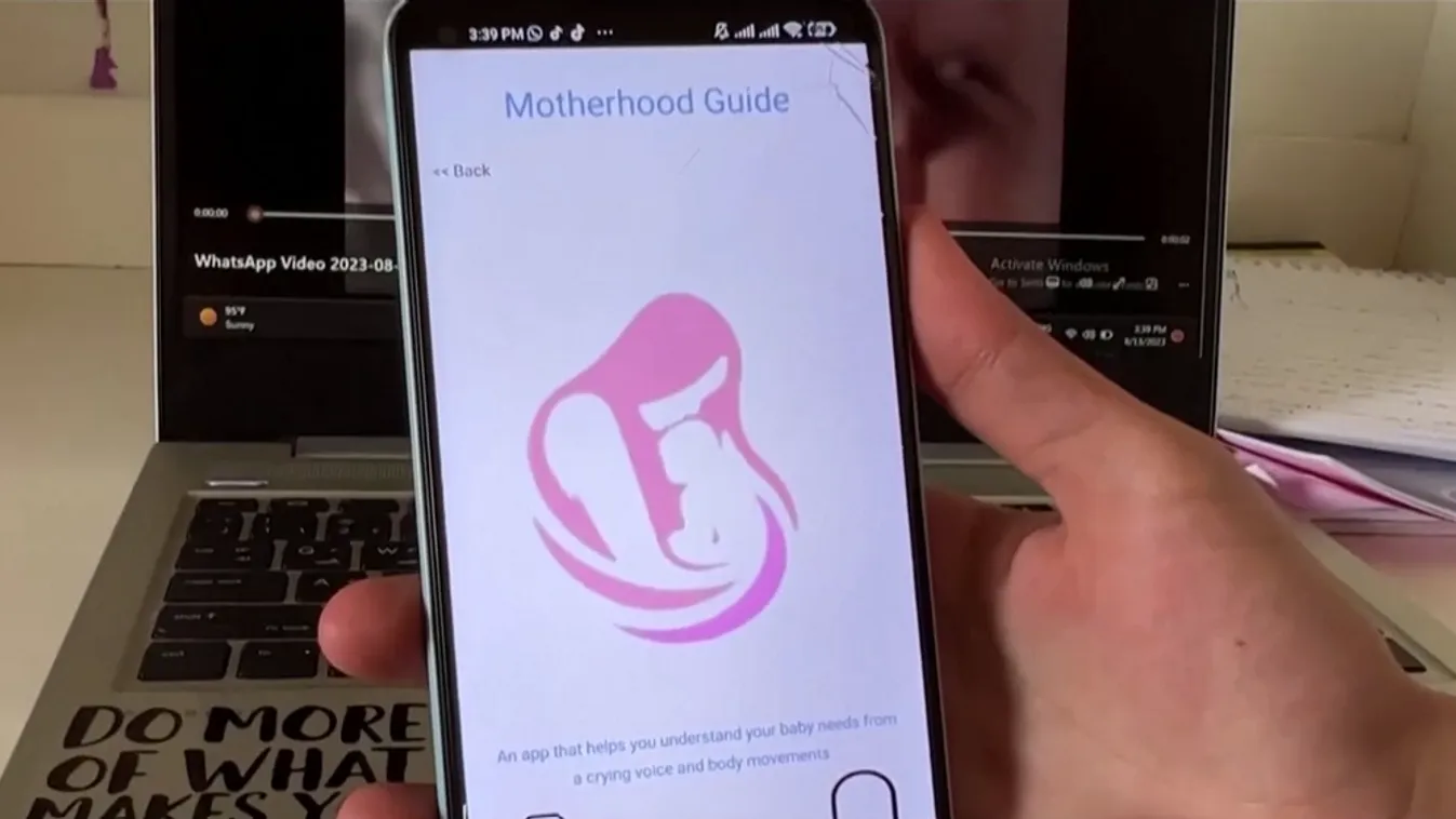 Radar - „Miért sír a kisbaba” applikáció