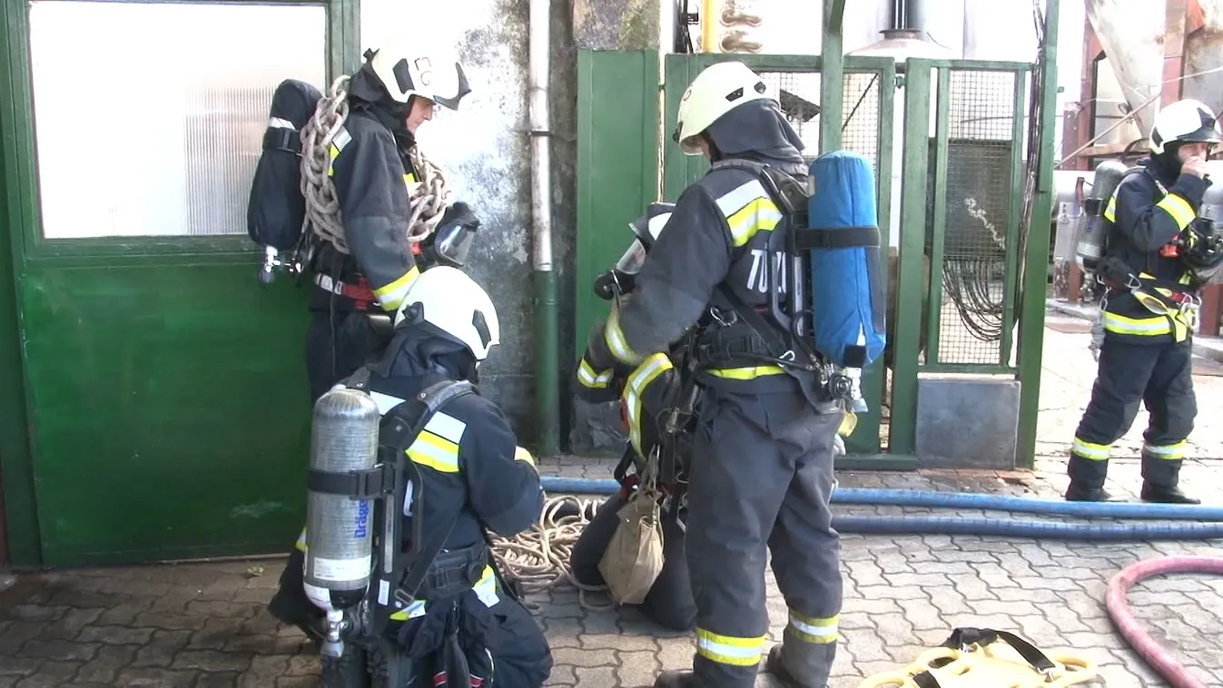 A balesetek megelőzése miatt szervezett gyakorlatot a katasztrófavédelem