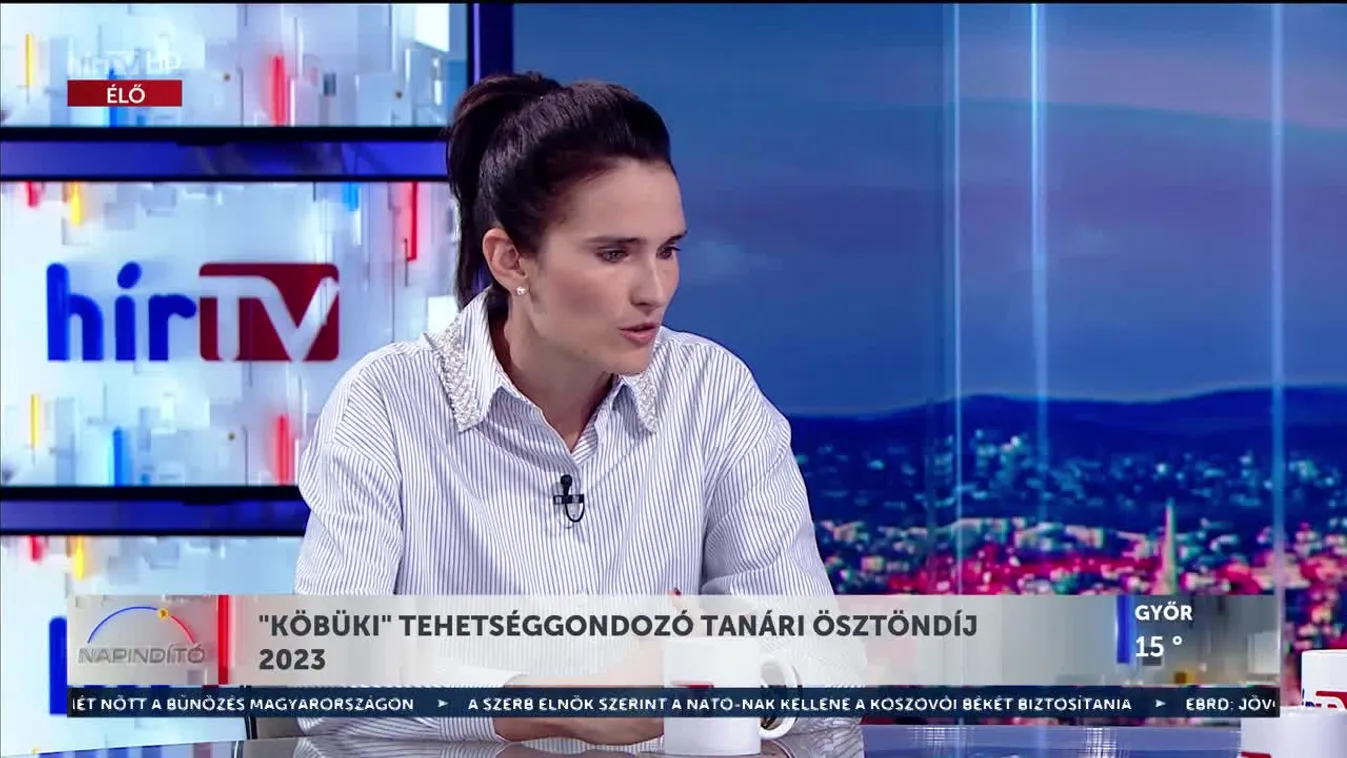 Napindító - "Köbüki" tehetséggondozó tanári ösztöndíj 2023 (2023-09-27)