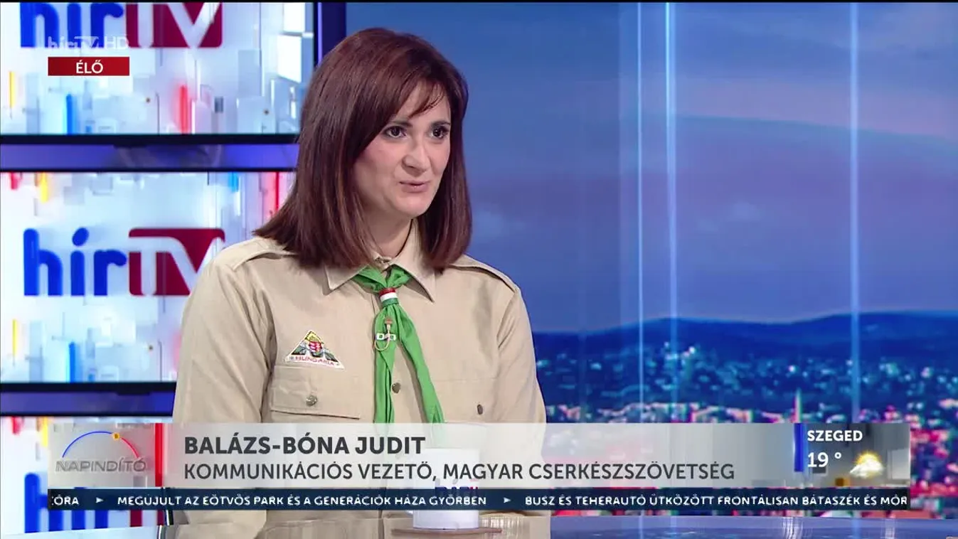 Napindító – 110 éves a Magyar Cserkészszövetség – országos cserkésznappal ünnepelnek (2023-09-26)