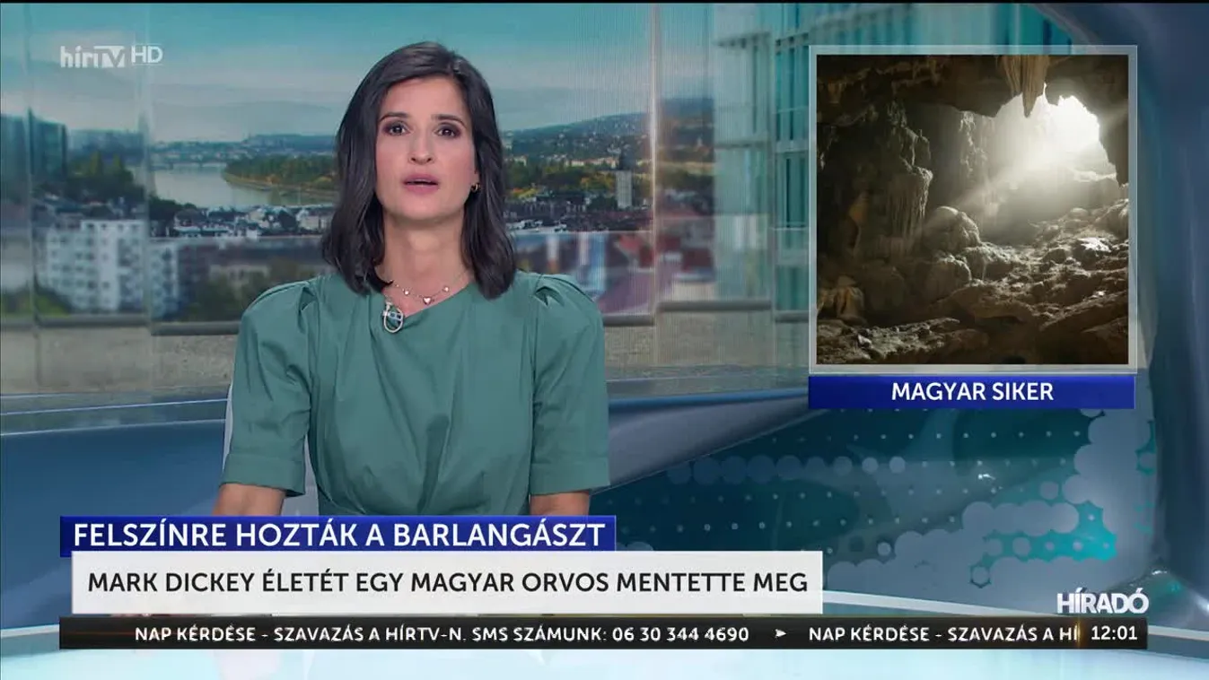 Mark Dickey életét egy magyar orvos mentette meg