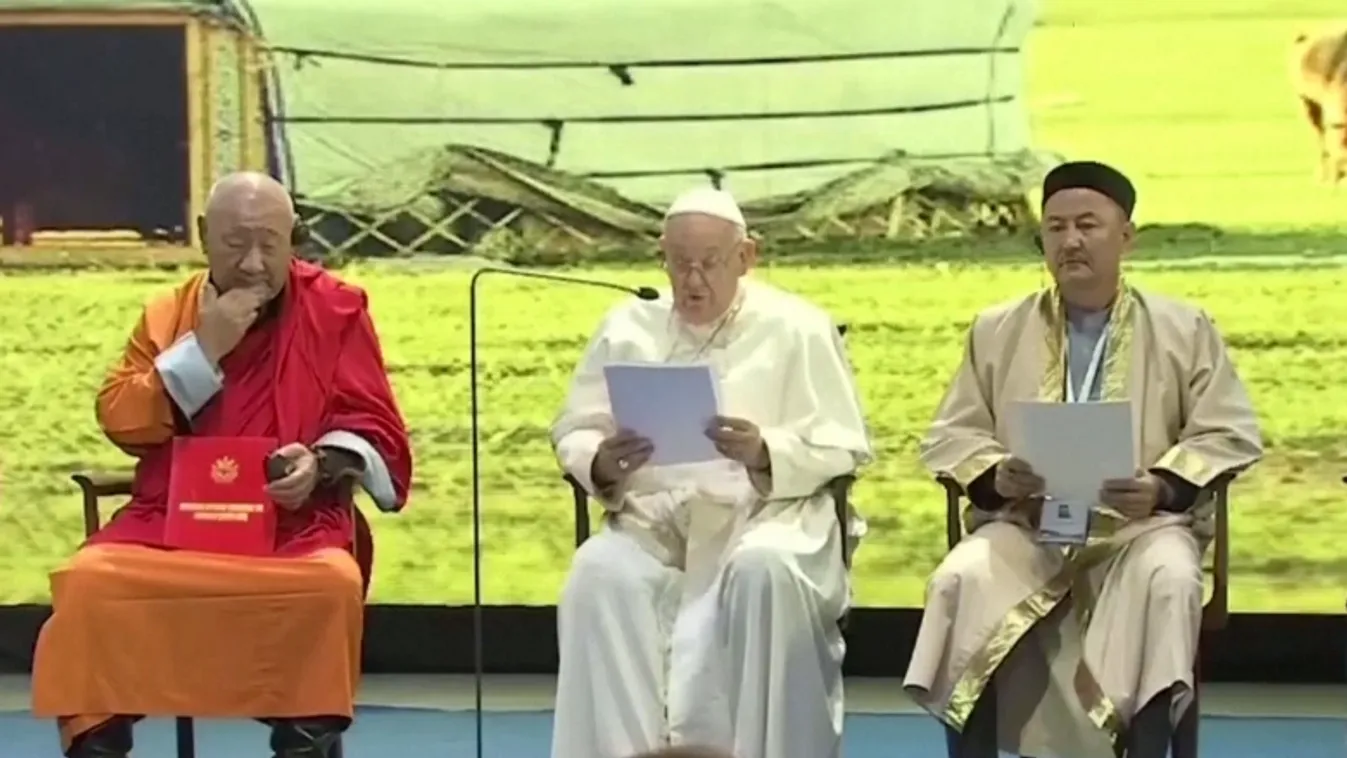 Véget ért Ferenc pápa mongóliai látogatása