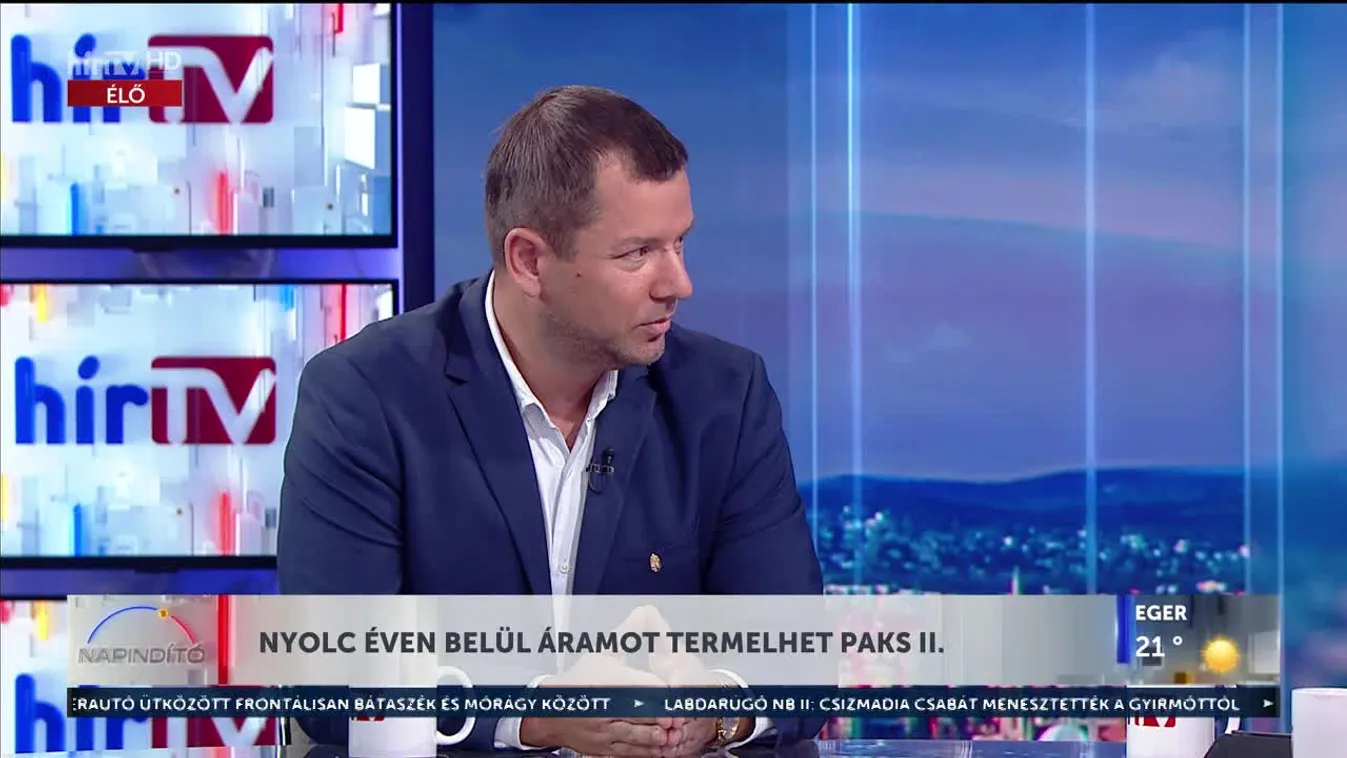 Napindító – Nyolc éven belül áramot termelhet Paks II. (2023-09-26)