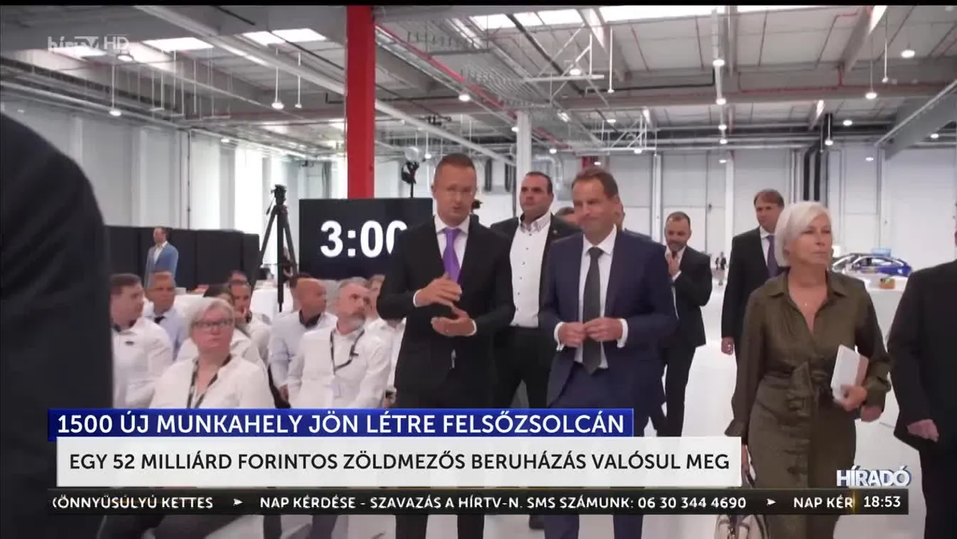 Egy 52 milliárd forintos zöldmezős beruházás valósul meg