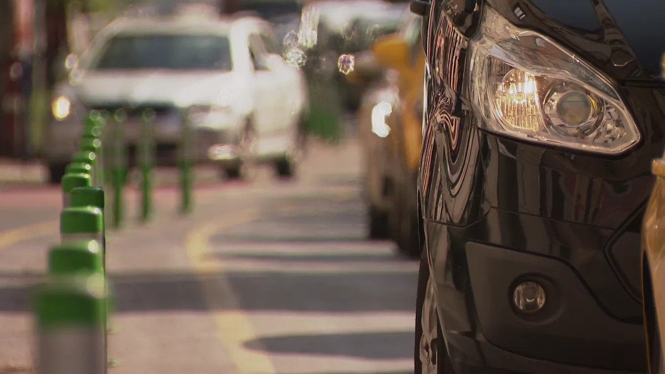 Biciklisáv van, más közlekedési felfestések viszont hiányosak