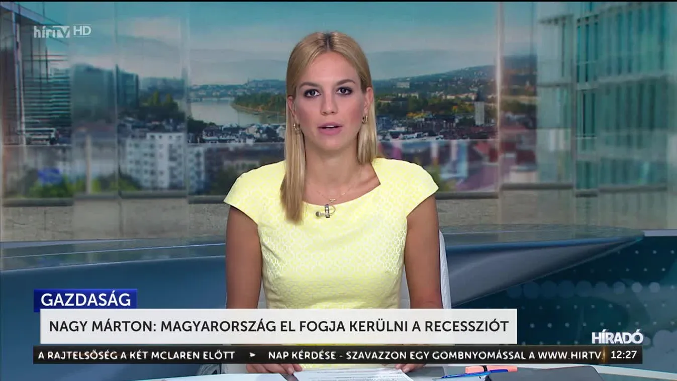 Nagy Márton: Magyarország el fogja kerülni a recessziót