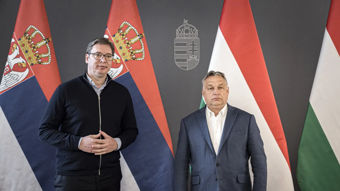 Orbán Viktor Szerbiában tárgyal