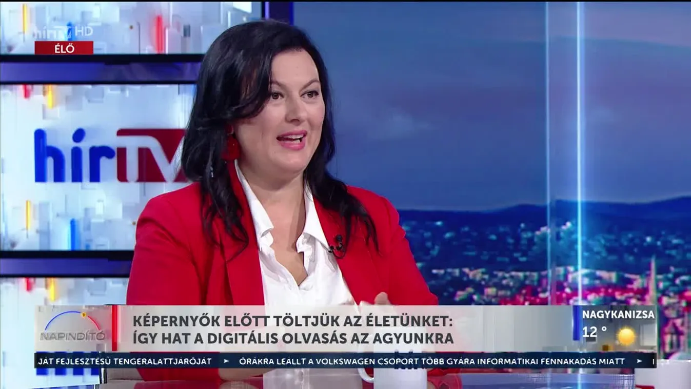 Napindító - Képernyők előtt töltjük az életünket: így hat a digitális olvasás az agyunkra (2023-09-28)