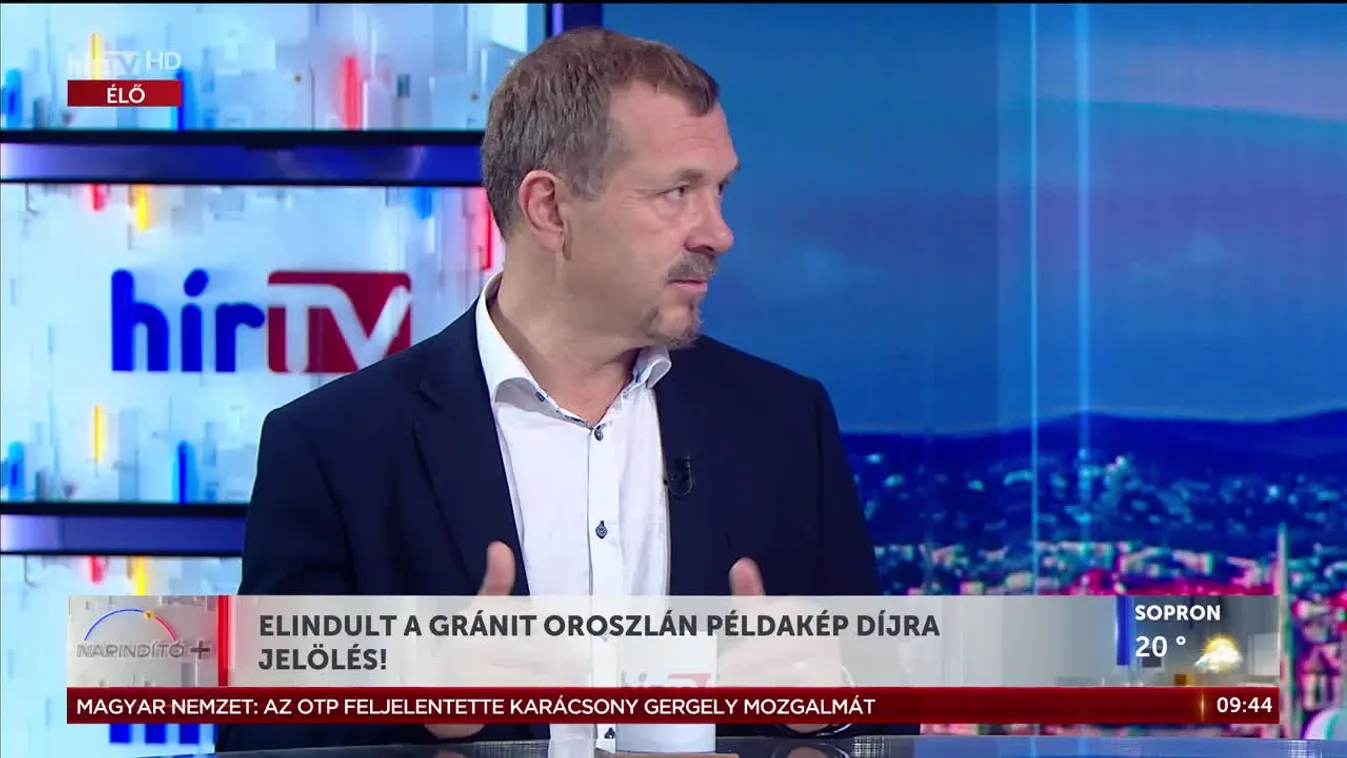 Napindító – Elindult a Gránit Oroszlán Példakép Díjra jelölés! (2023-09-20)