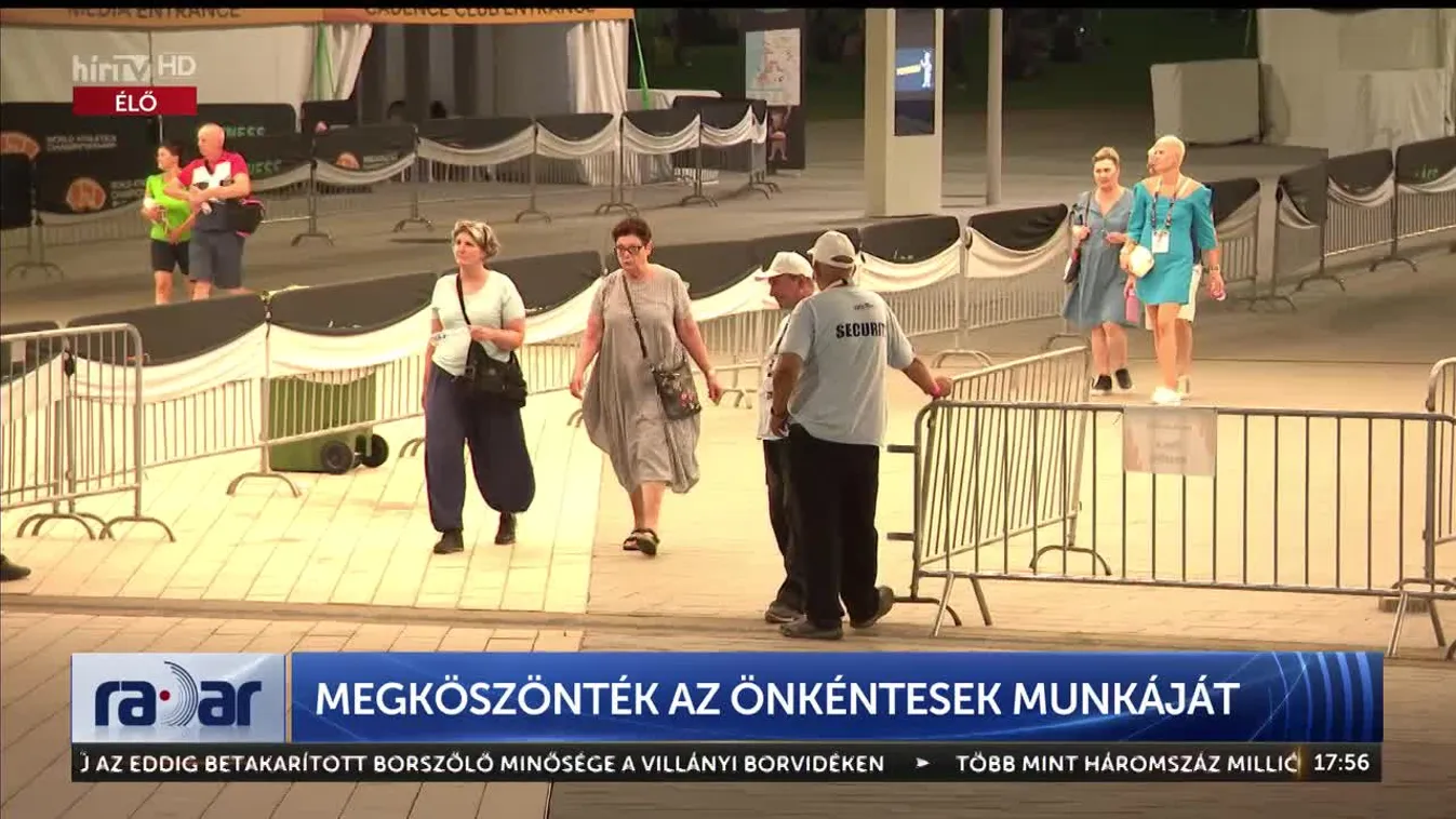 Radar - Megköszönték az önkéntesek munkáját (2023-09-14)