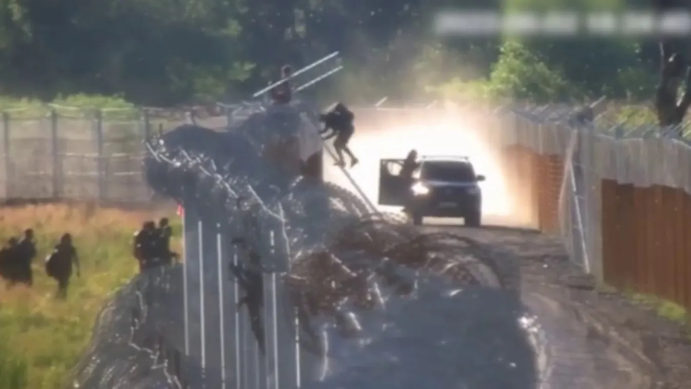 Több mint kétezer határsértő ellen intézkedtek a rendőrök a hétvégén