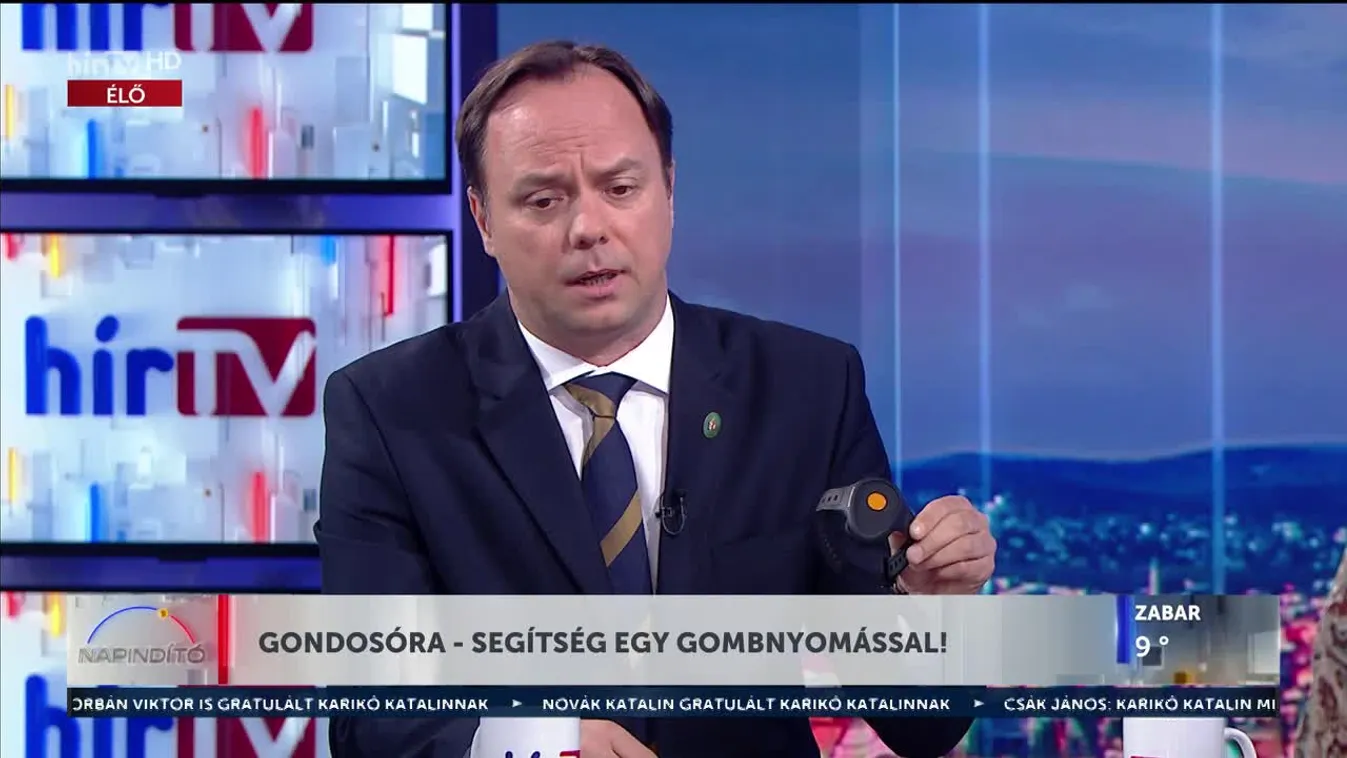 Napindító - Gondosóra - segítség egy gombnyomással