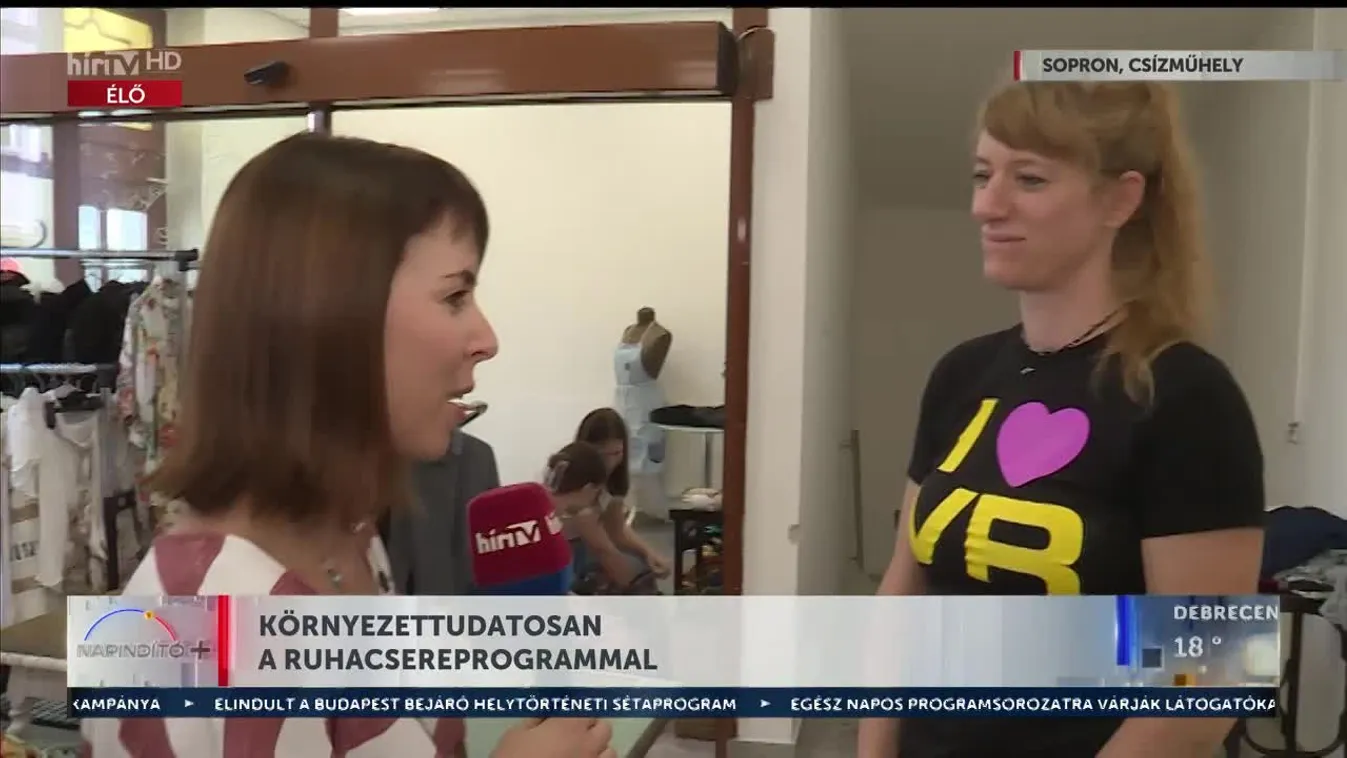 Napindító - Környezettudatosan a ruhacsereprogrammal (2023-10-30)