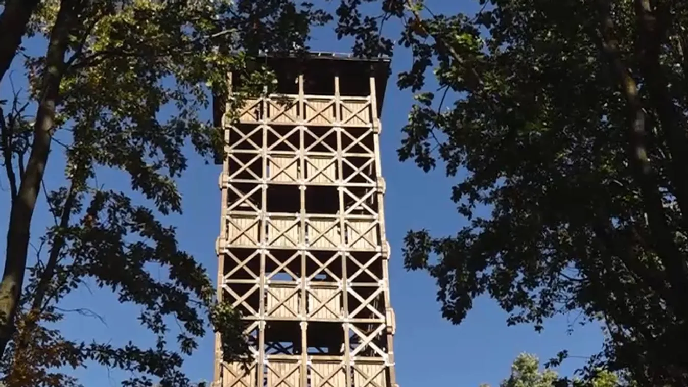 Átadták a Zselic legmagasabb pontján a kilátót