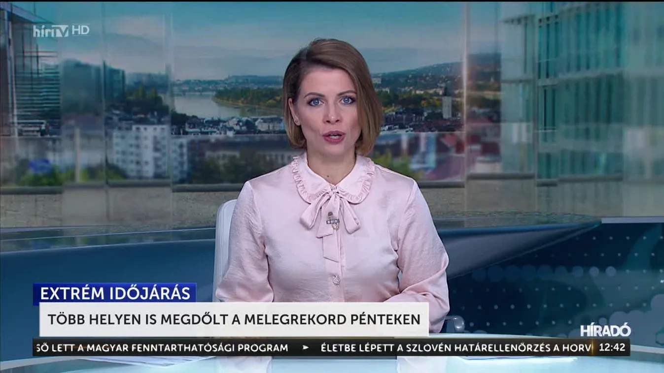 Több helyen is megdőlt a melegrekord pénteken