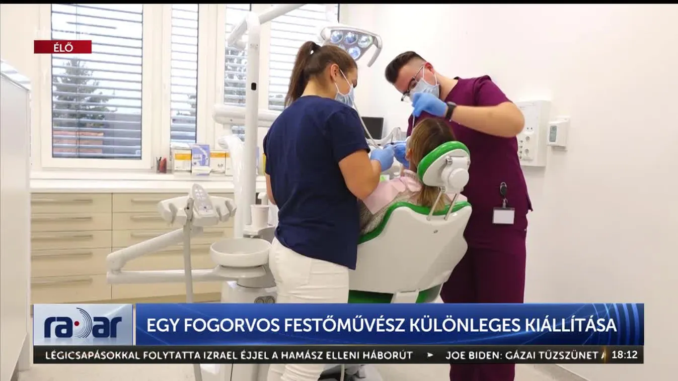 Radar - Egy fogorvos festőművész különleges kiállítása (2023-10-24)