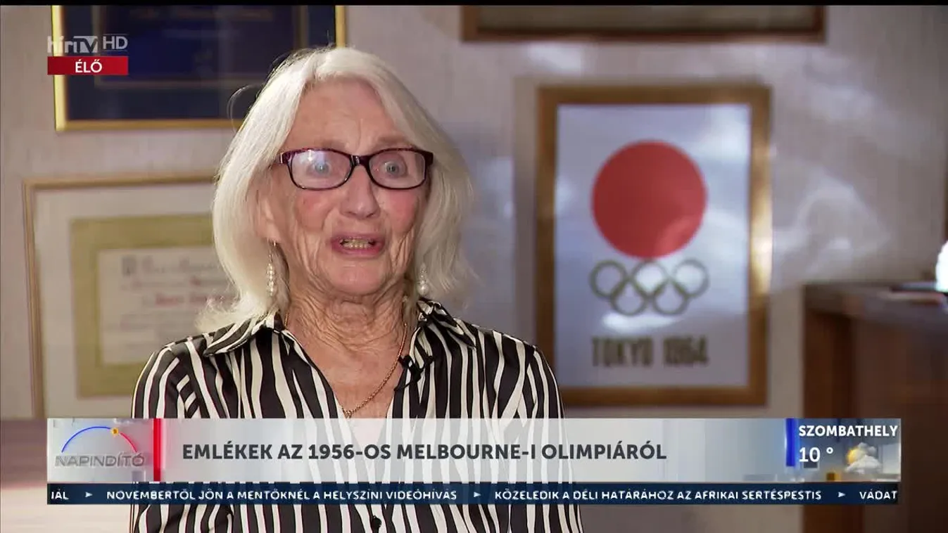 Napindító – Emlékek az 1956-os melbourne-i olimpiáról (2023-10-26)