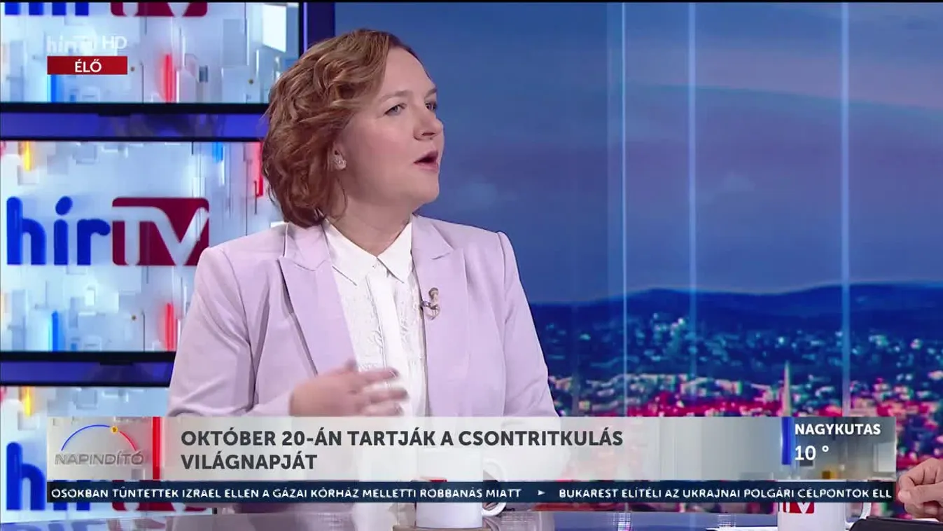 Napindító – Október 20-án tartják a csontritkulás világnapját (2023-10-19)