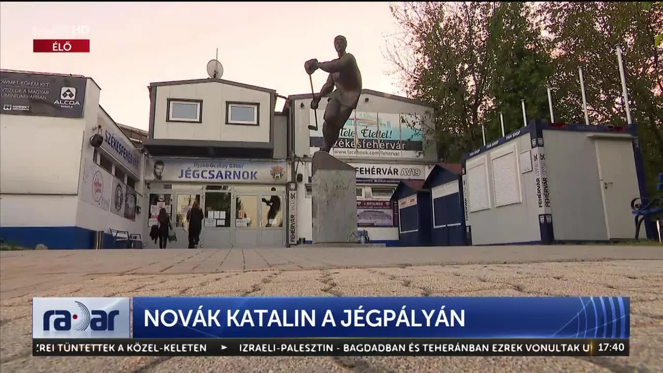 Radar - Novák Katalin a jégpályán