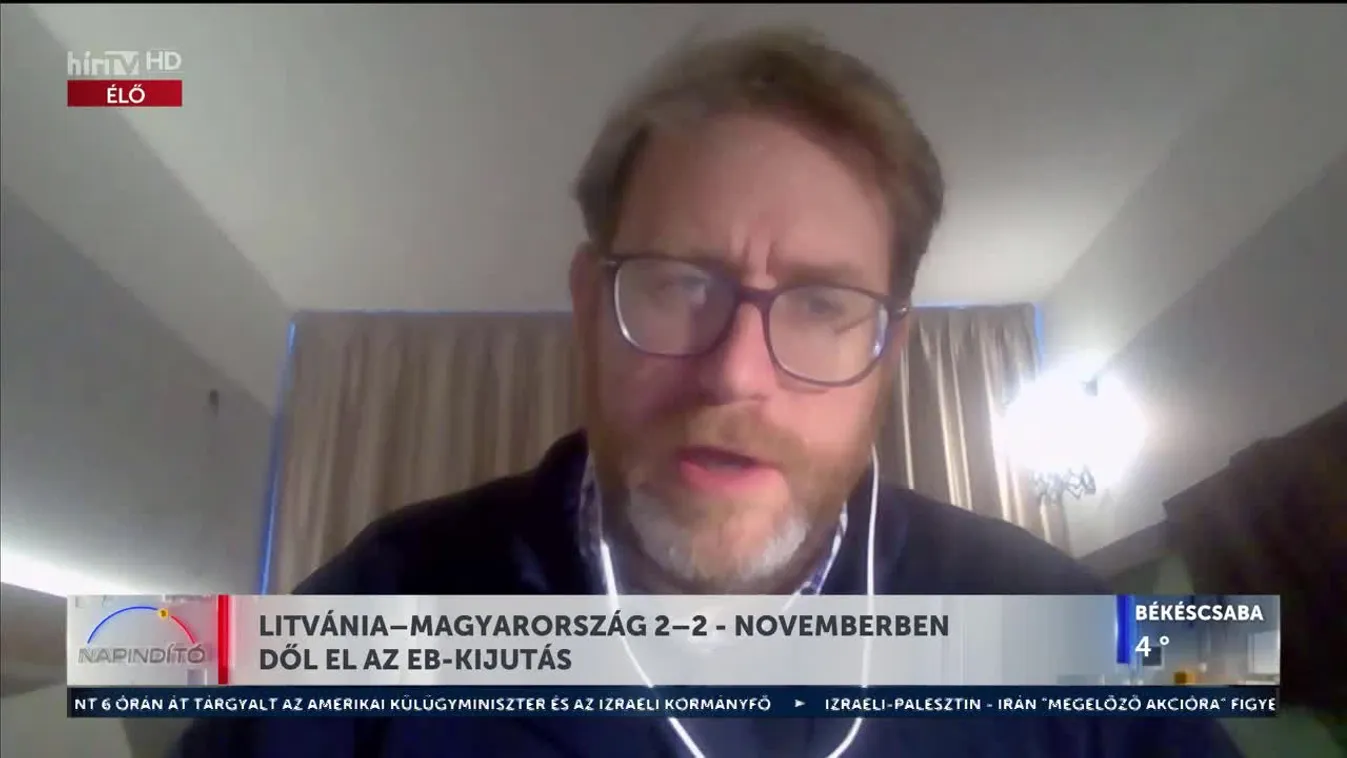 Napindító - Litvánia–Magyarország 2–2 - novemberben dől el az EB-kijutás (2023-10-18)
