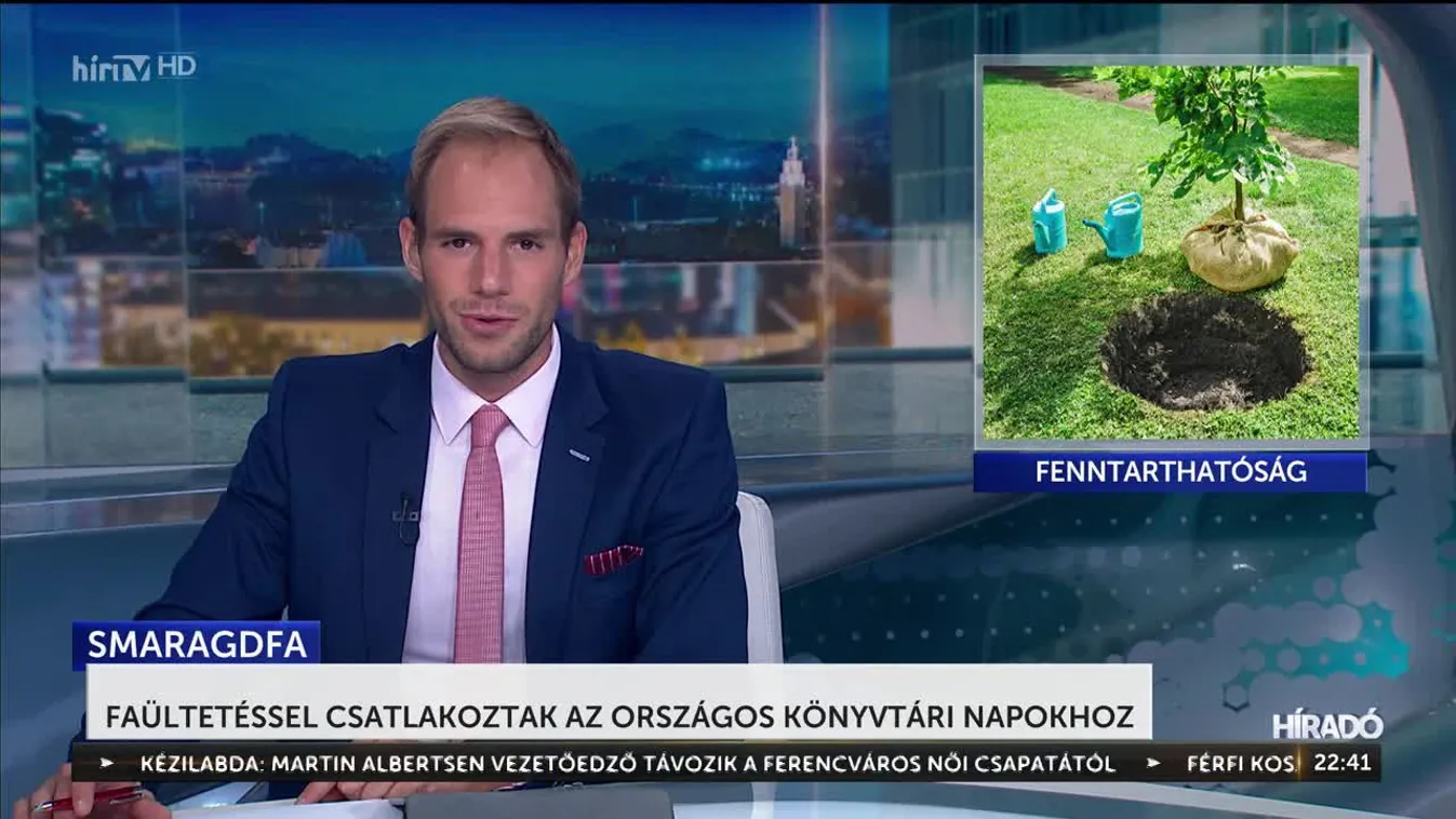 Faültetéssel csatlakoztak az Országos Könyvtári Napokhoz Zalaegerszegen