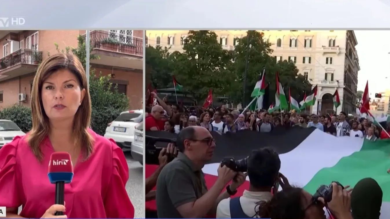 Tüntetők tűztek össze rendőrökkel az olasz fővárosban