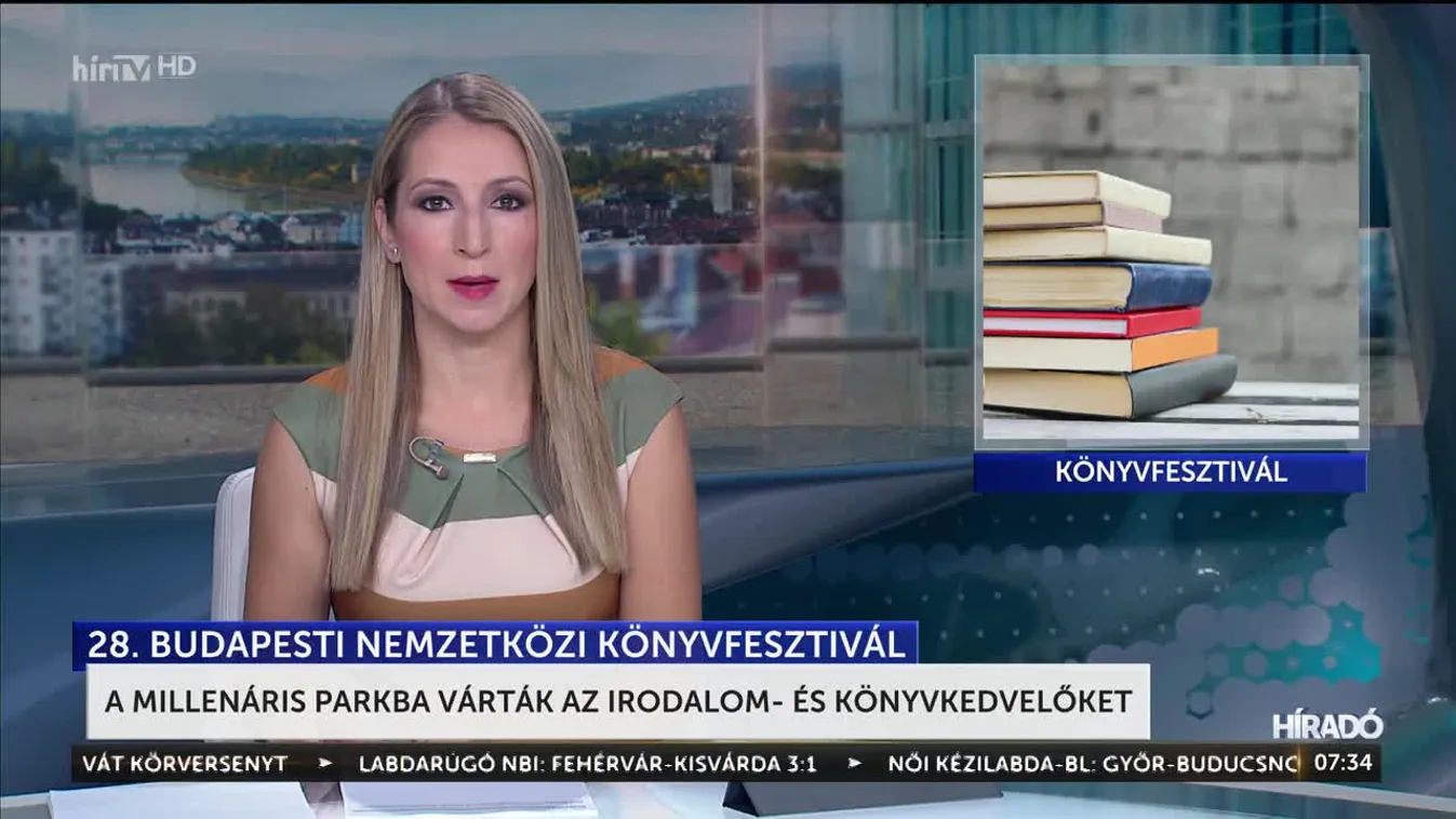 A Millenáris Parkba várták az irodalom- és könyvkedvelőket