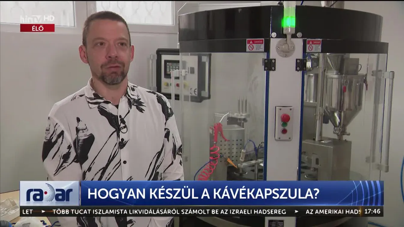 Radar - Hogyan készül a kávékapszula? (2023-10-30)