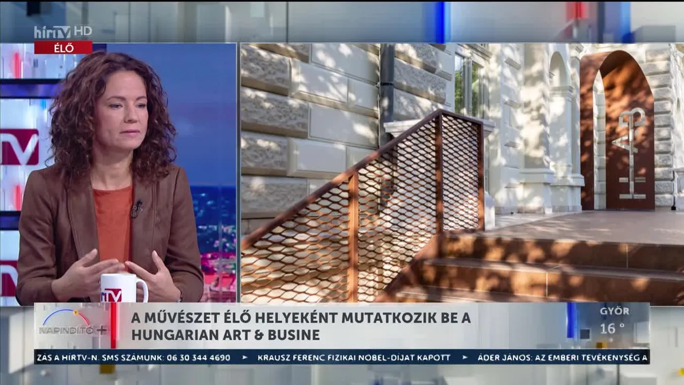 Napindító – A művészet élő helyeként mutatkozik be a Hungarian Art & Business (2023-10-04)