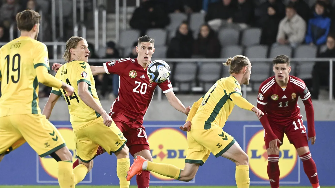 Még nincs ott, 1 pont a litván válogatott ellen