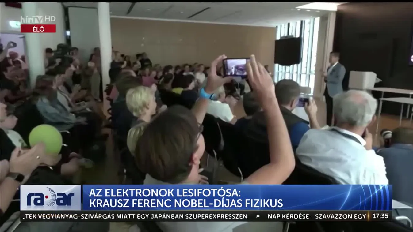 Radar - Az elektronok lesifotósa: Krausz Ferenc Nobel-díjas fizikus (2023-10-09)