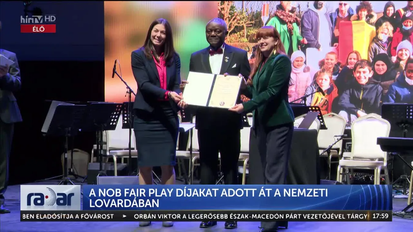 Radar - A NOB Fair Play díjakat adott át a Nemzeti Lovardában (2023-10-24)