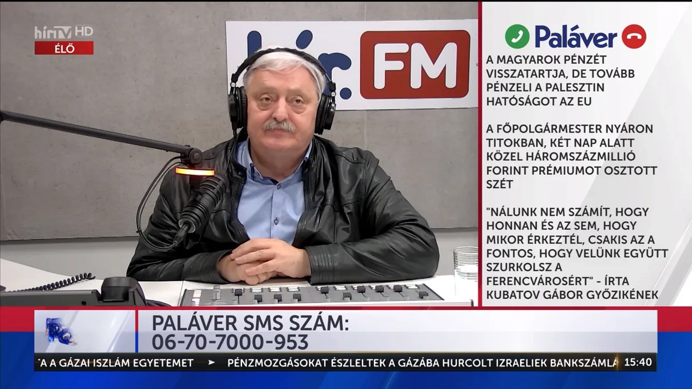 Paláver: A magyarok pénzét visszatartja, de tovább pénzeli a Palesztin Hatóságot az EU