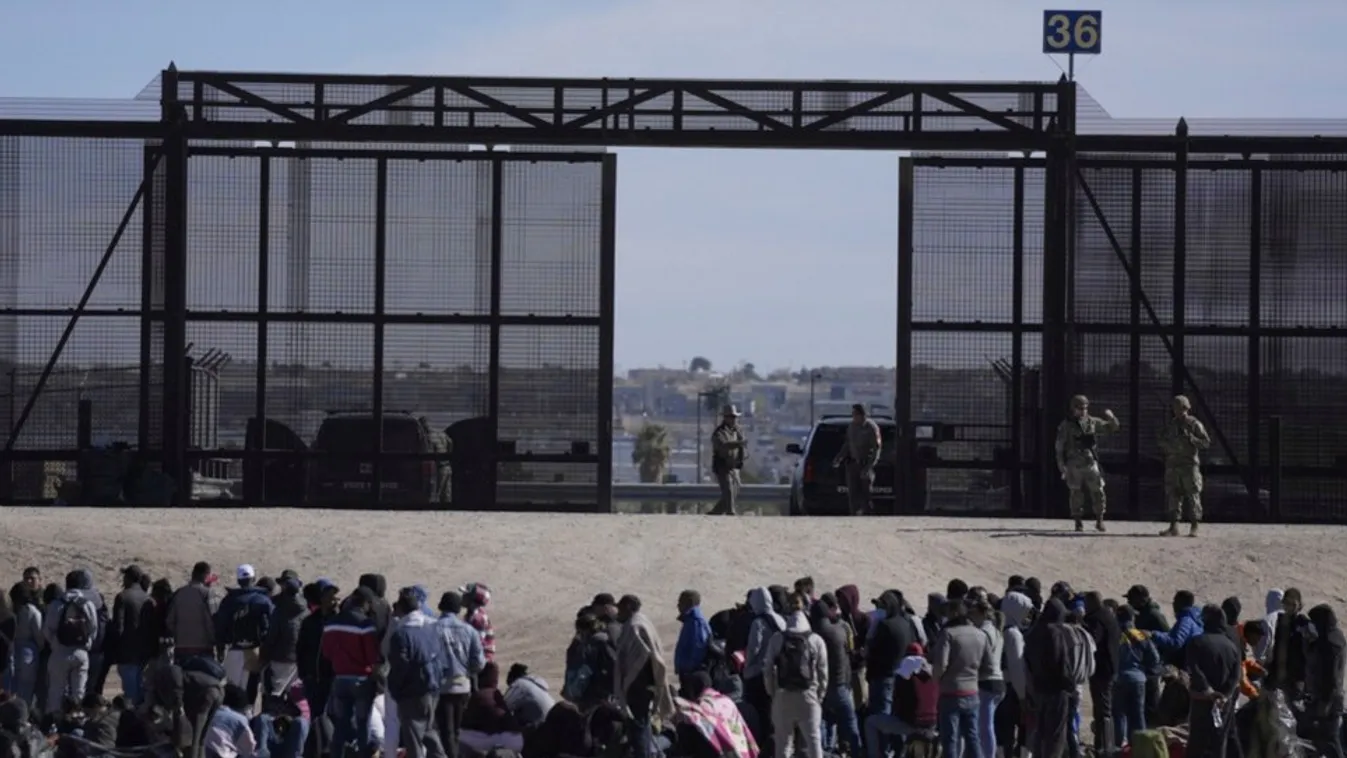 Történelmi rekordot döntött az illegális bevándorlás az USA déli határánál