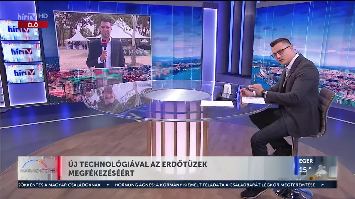 Napindító – Új technológiával az erdőtüzek megfékezéséért (2023-10-20)