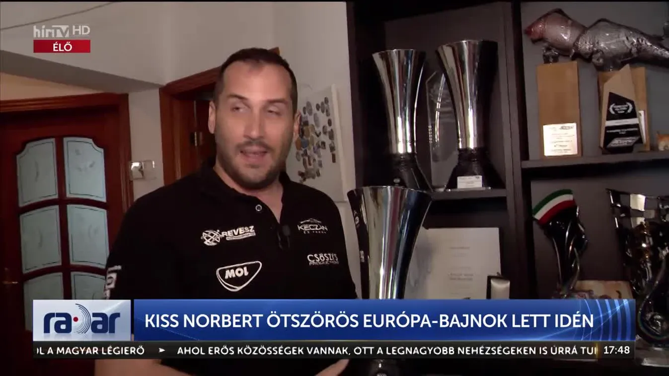 Radar - Kiss Norbert ötszörös Európa-bajnok lett idén