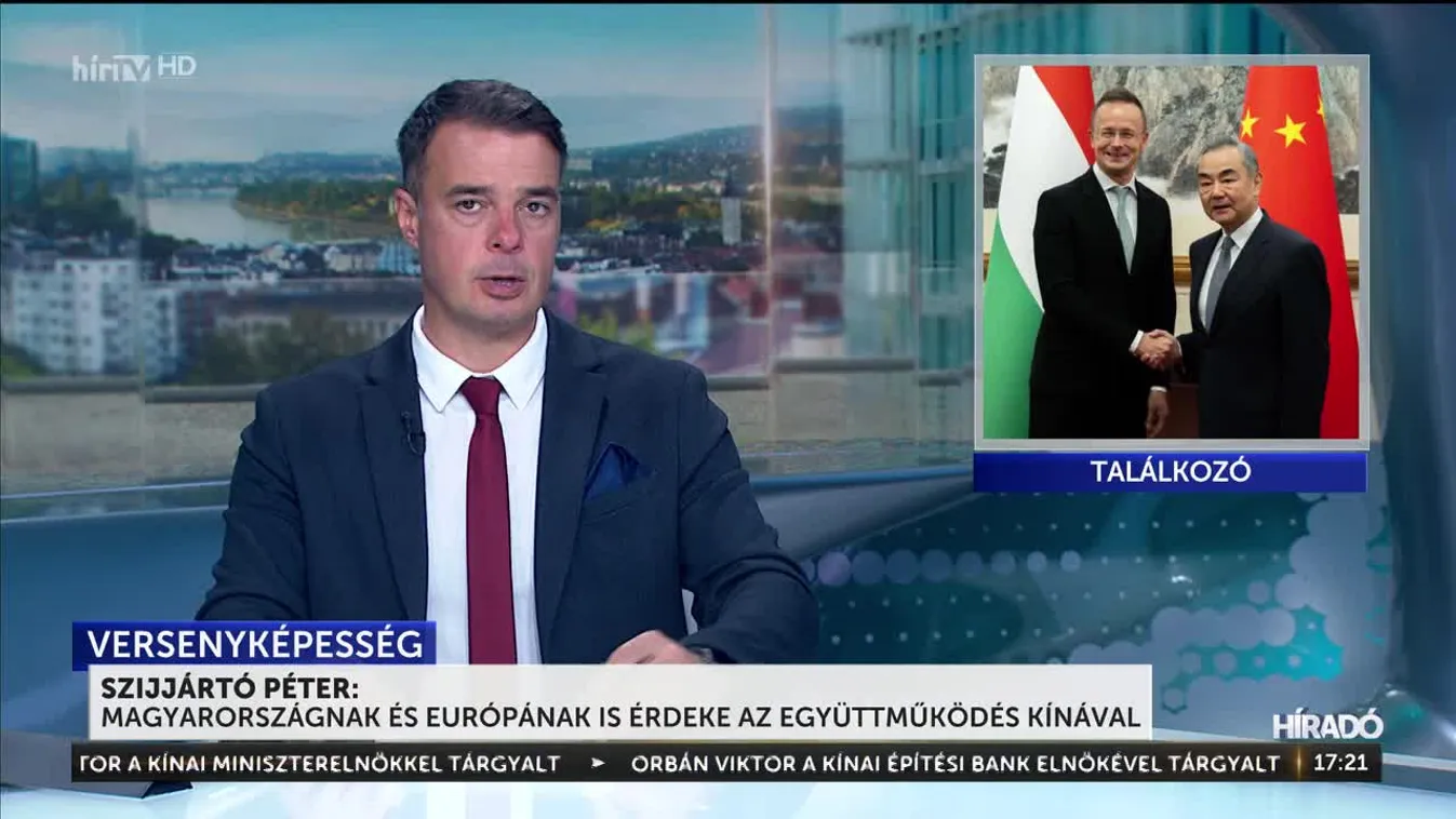 Szijjártó Péter: Magyarországnak és Európának is érdeke az együttműködés Kínával