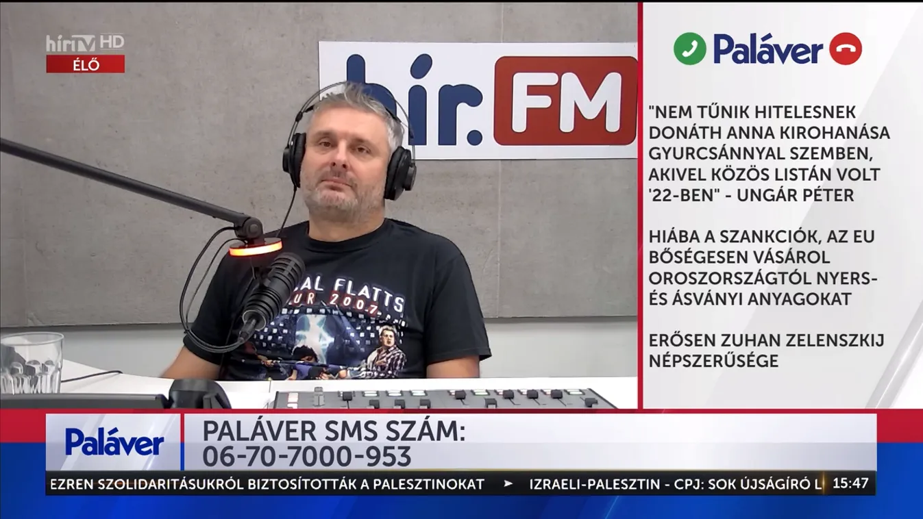 Paláver: Erősen zuhan Zelenszkij népszerűsége