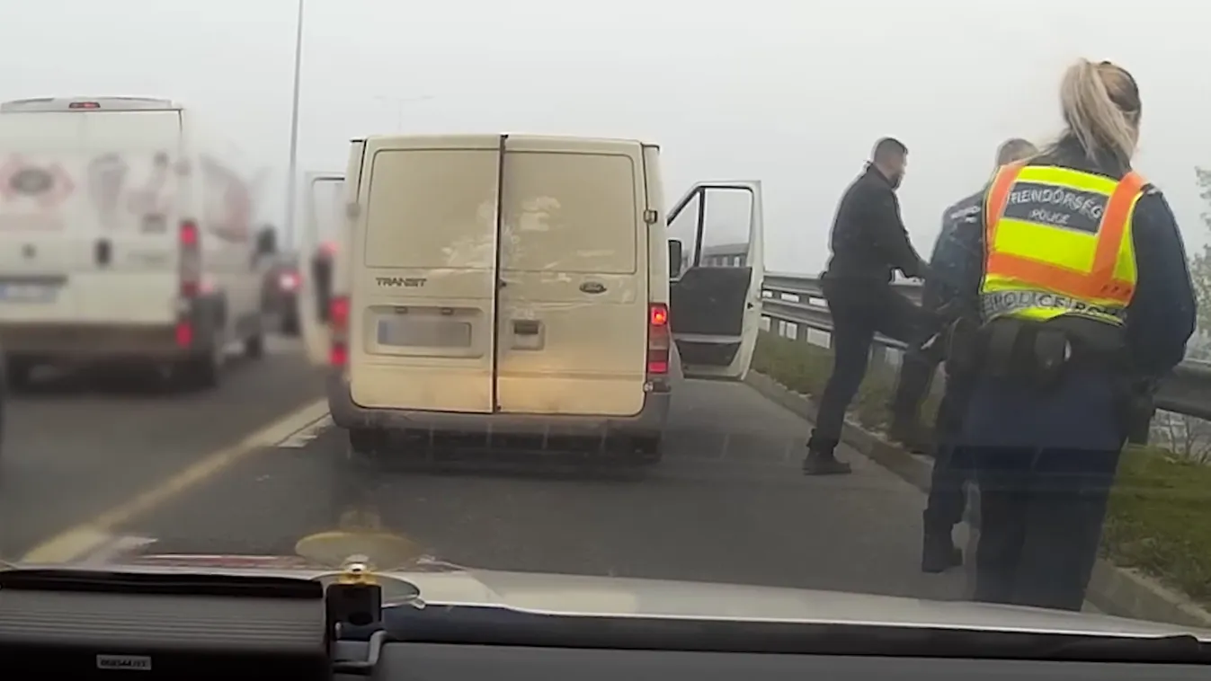 Radar - Kilőtte az embercsempész autó kerekét