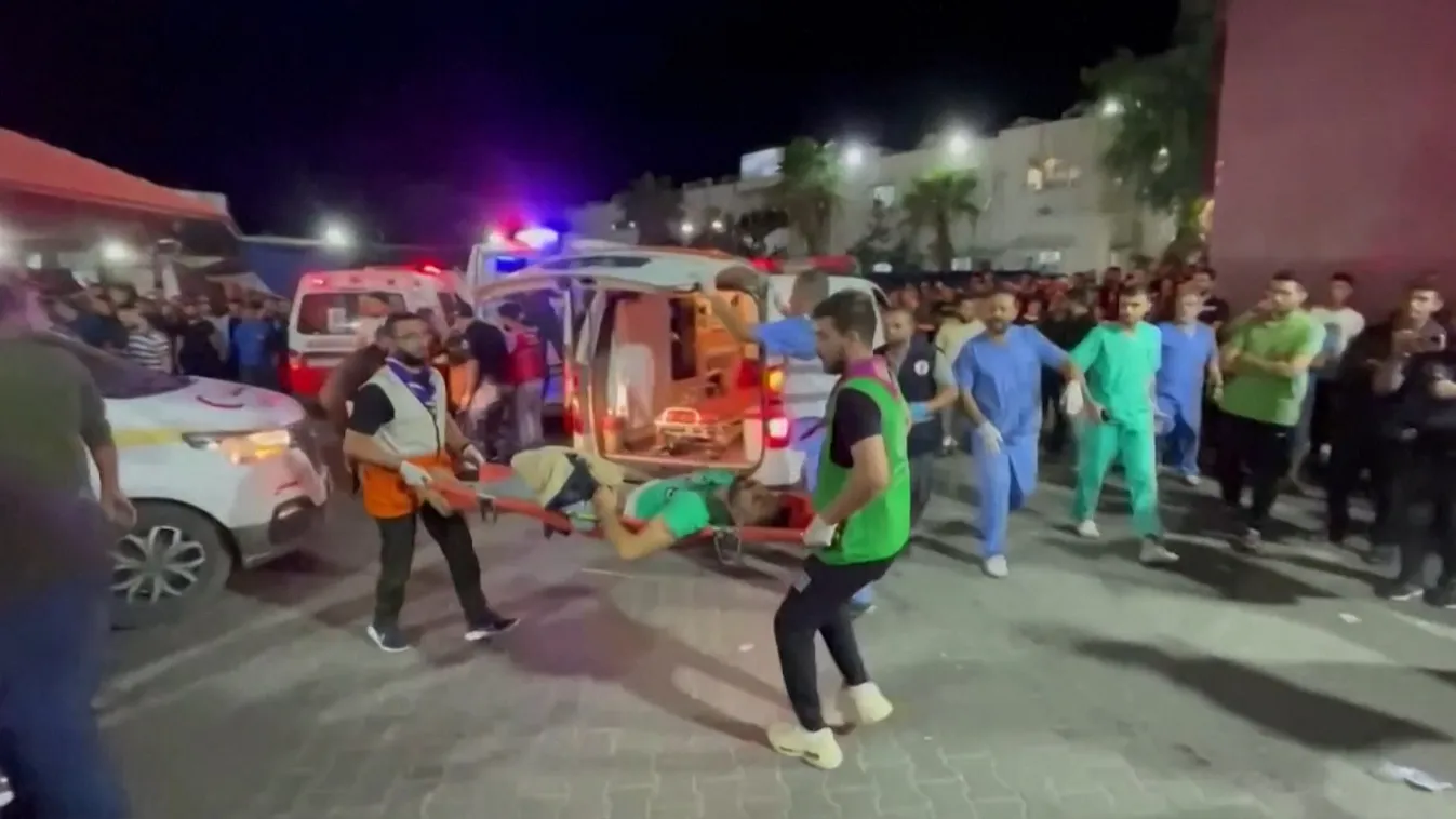 Az ENSZ főtitkárát "elborzasztotta" a gázai kórház elleni támadás