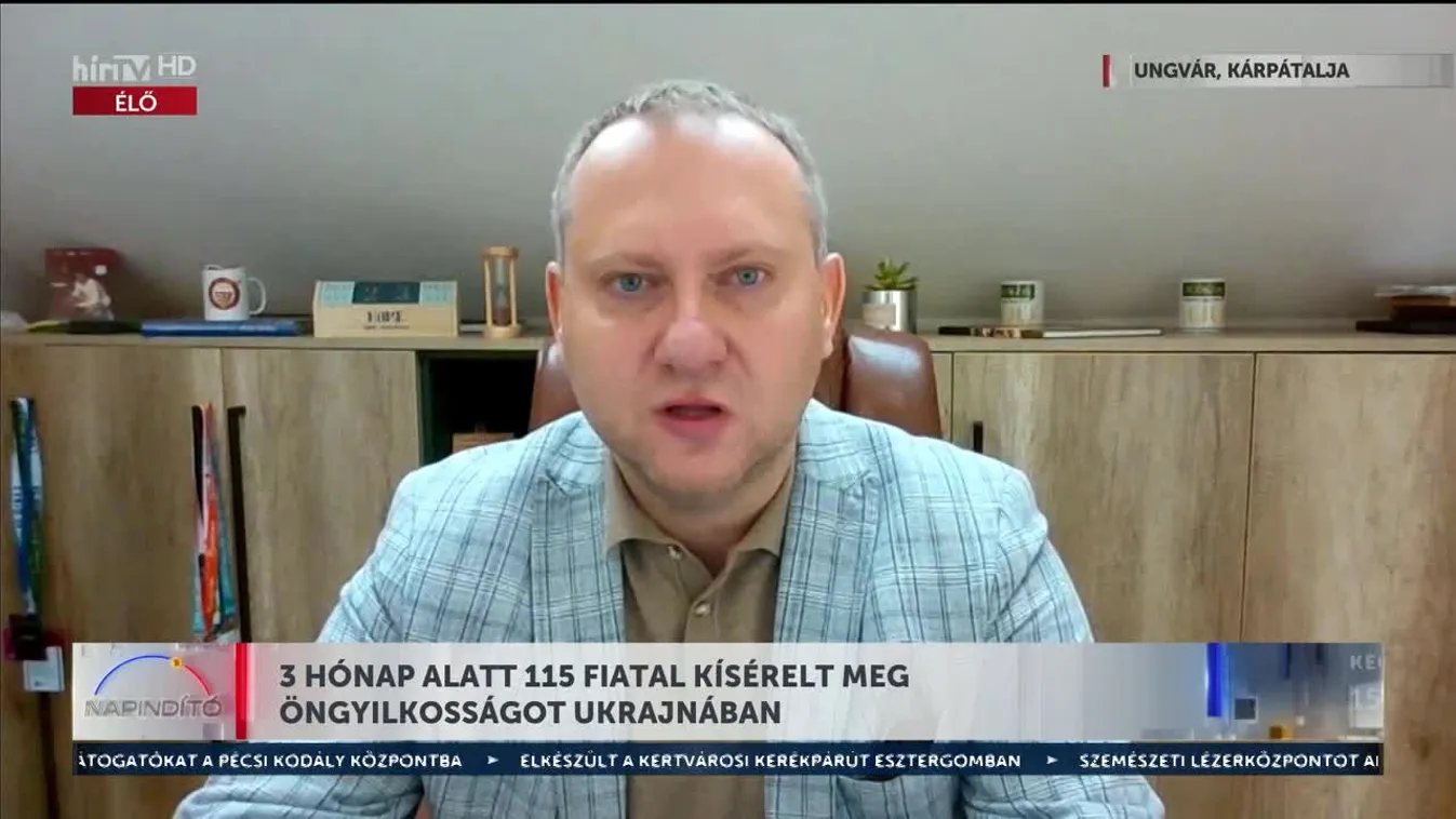 Napindító - 3 hónap alatt 115 fiatal kísérelt meg öngyilkosságot Ukrajnában (2023-10-30)