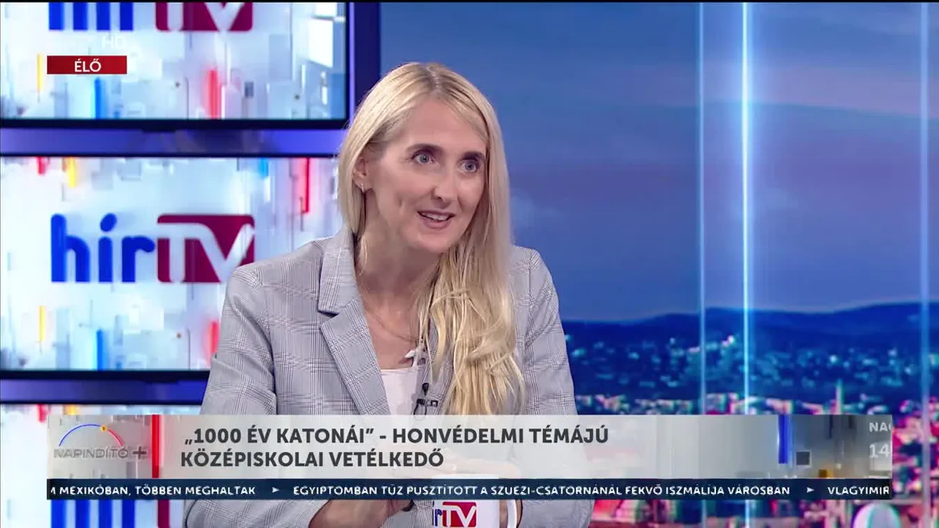 Napindító – „1000 év katonái” - honvédelmi témájú középiskolai vetélkedő (2023-10-02)