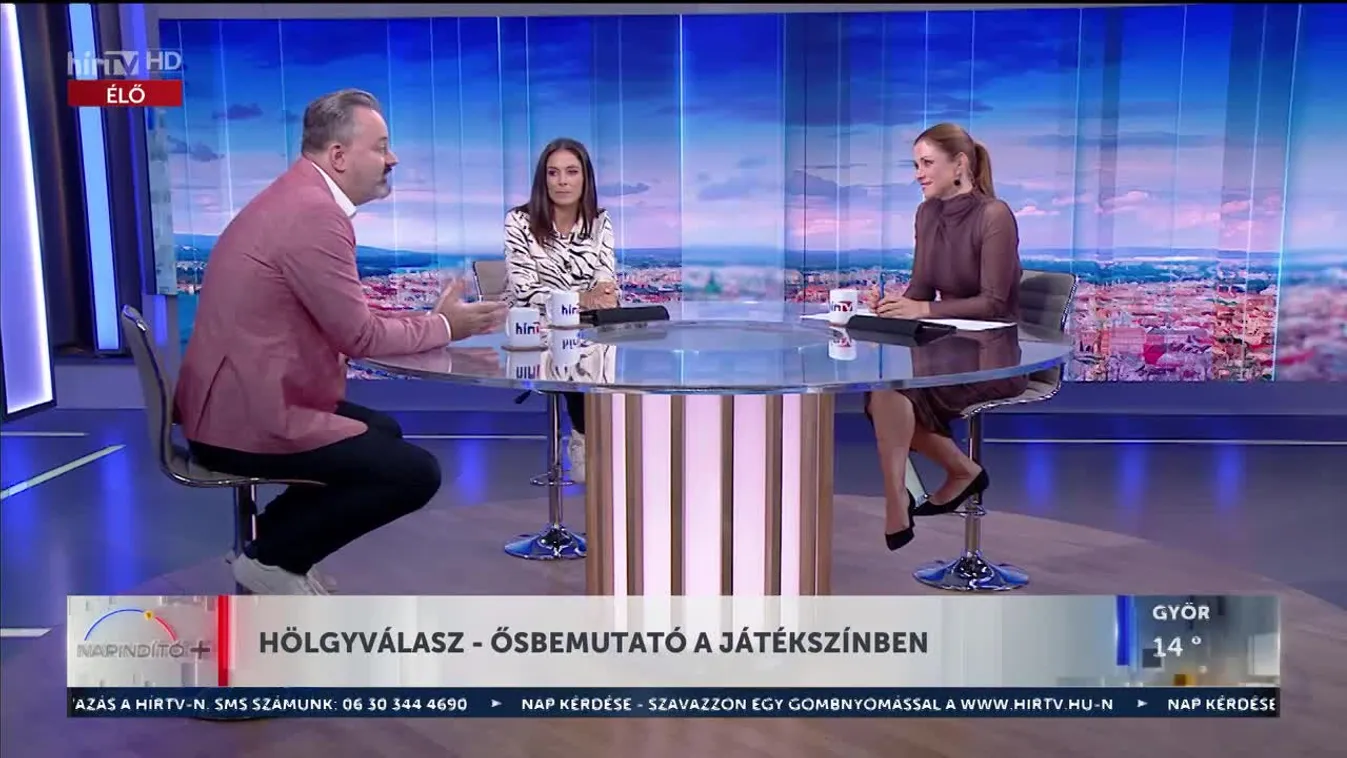 Napindító - Hölgyválasz - Ősbemutató a Játékszínben (2023-10-05)