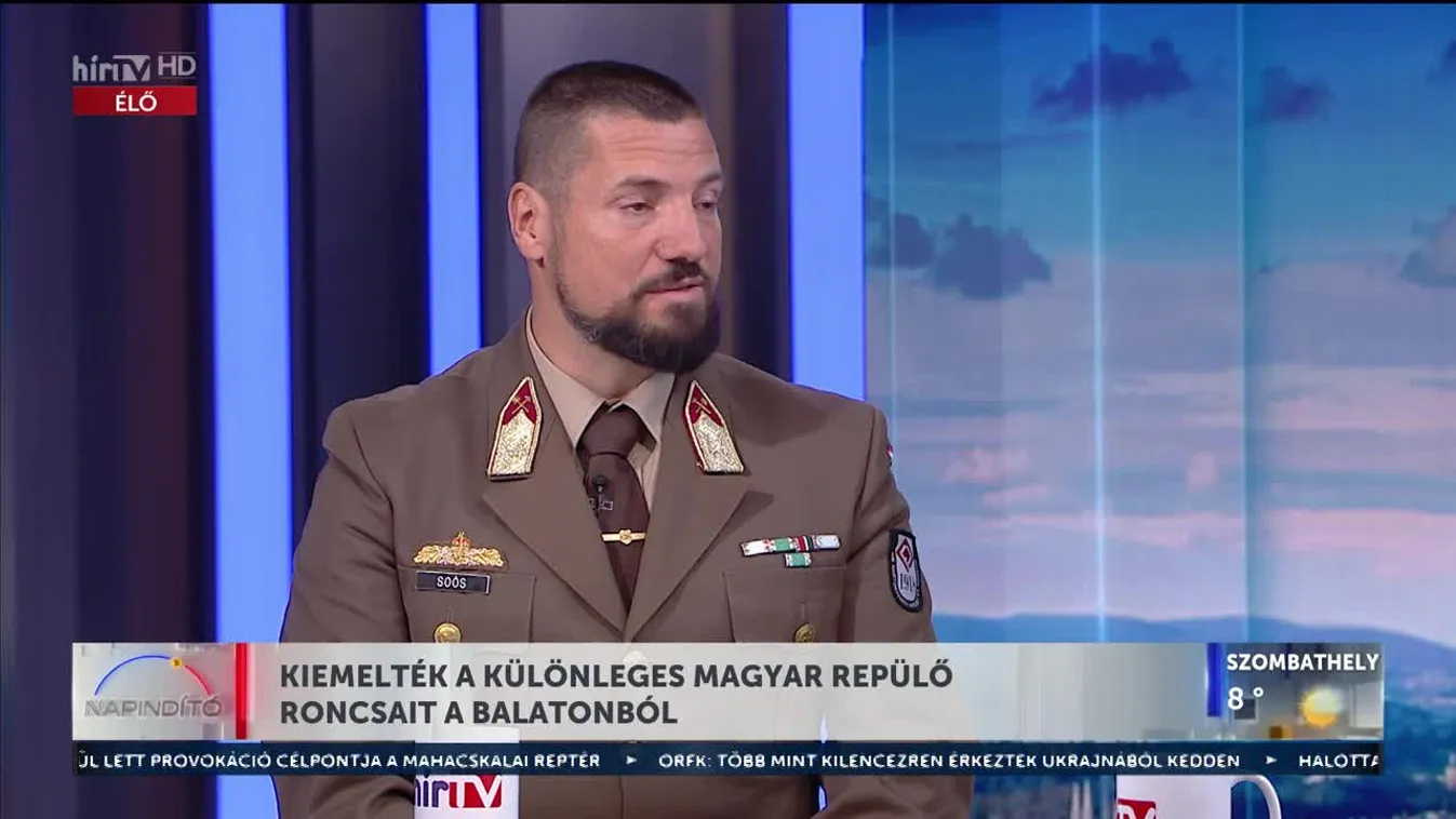 Napindító - Kiemelték a különleges magyar repülő roncsait a Balatonból (2023-11-01)