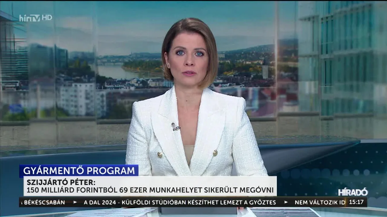 Szijjártó Péter: 150 milliárd forintból 69 ezer munkahelyet sikerült megóvni