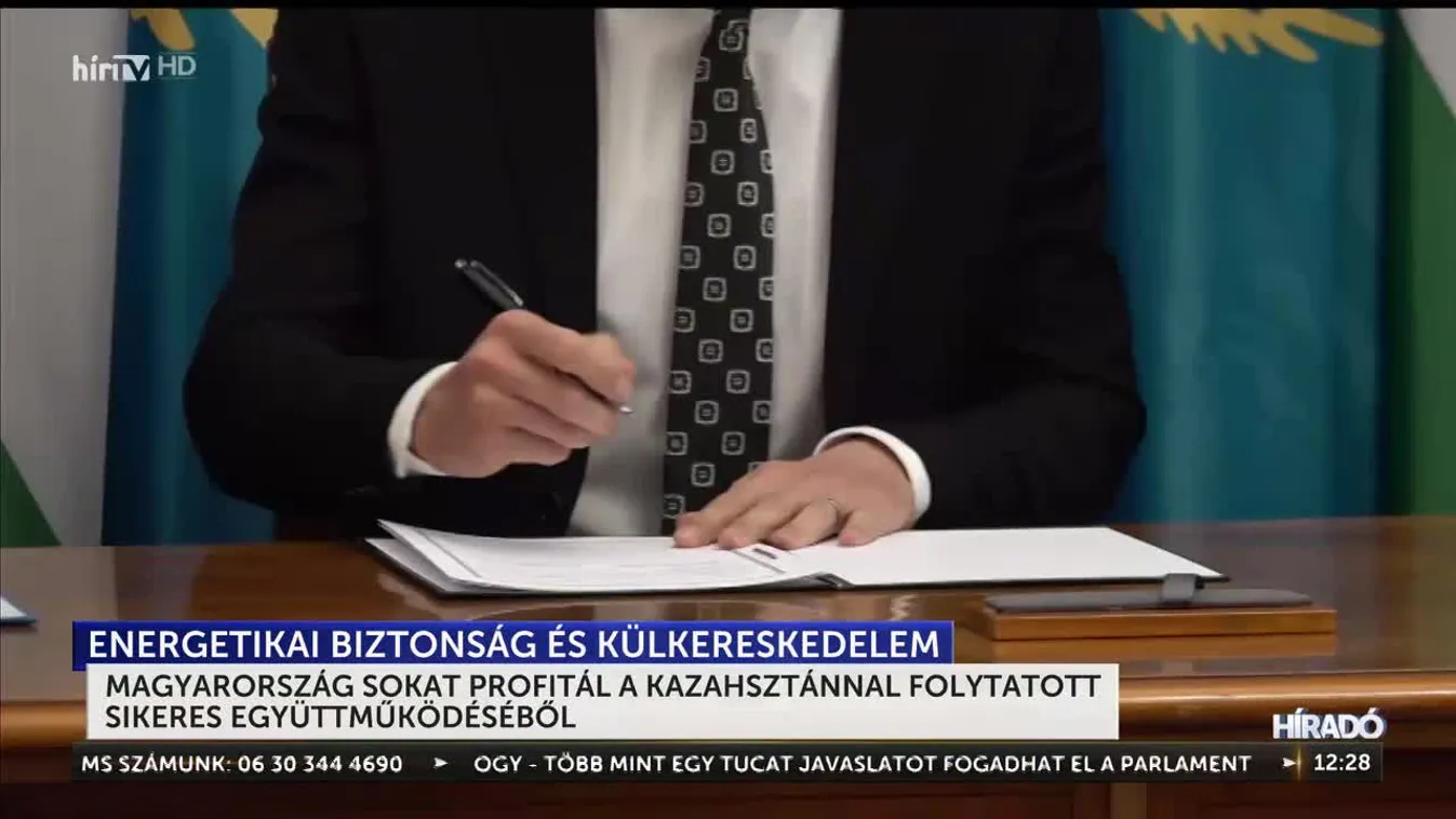 Magyarország sokat profitál a Kazahsztánnal folytatott sikeres együttműködéséből