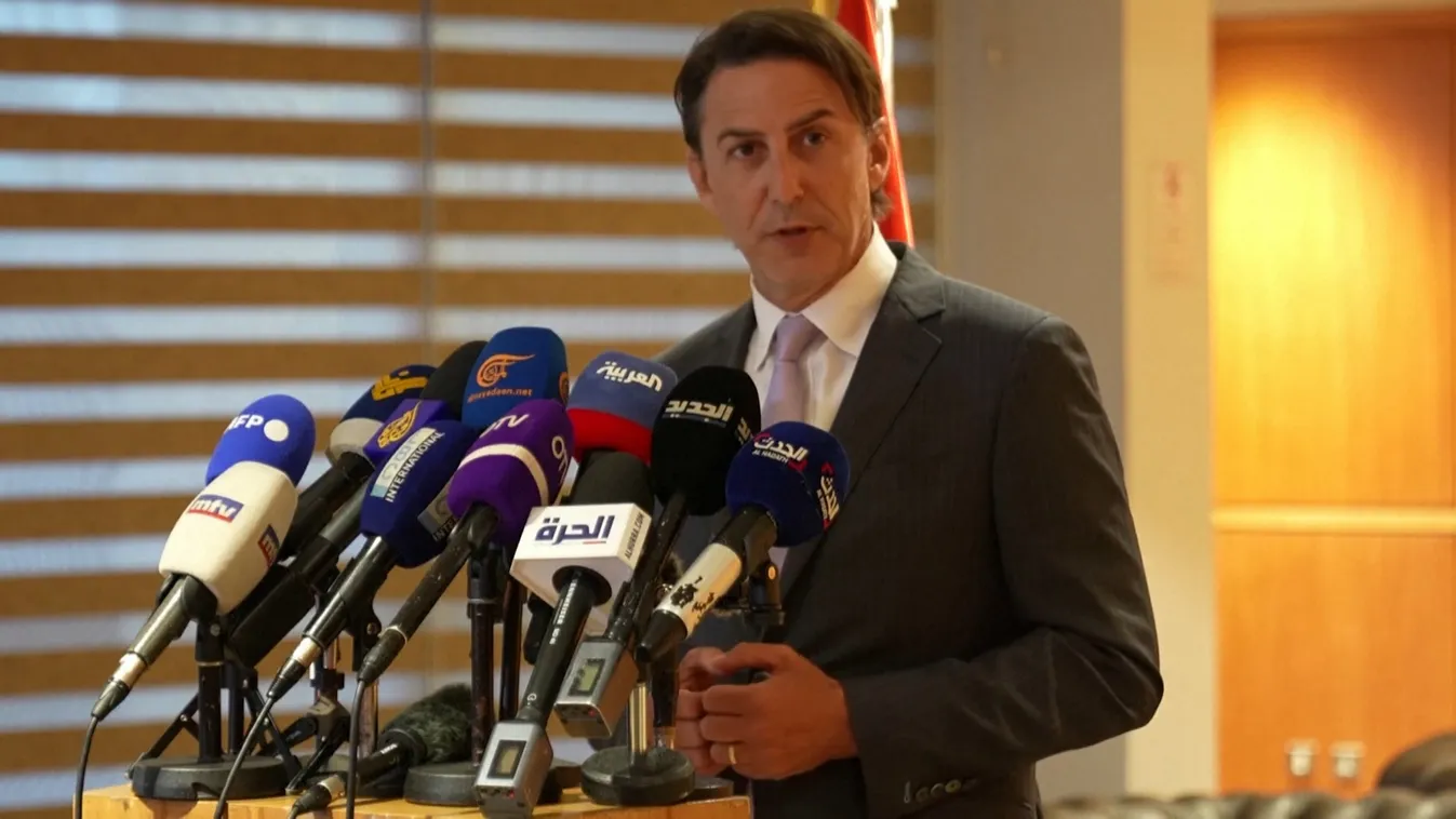 Az amerikai elnök különmegbízottja Bejrútba utazott + videó