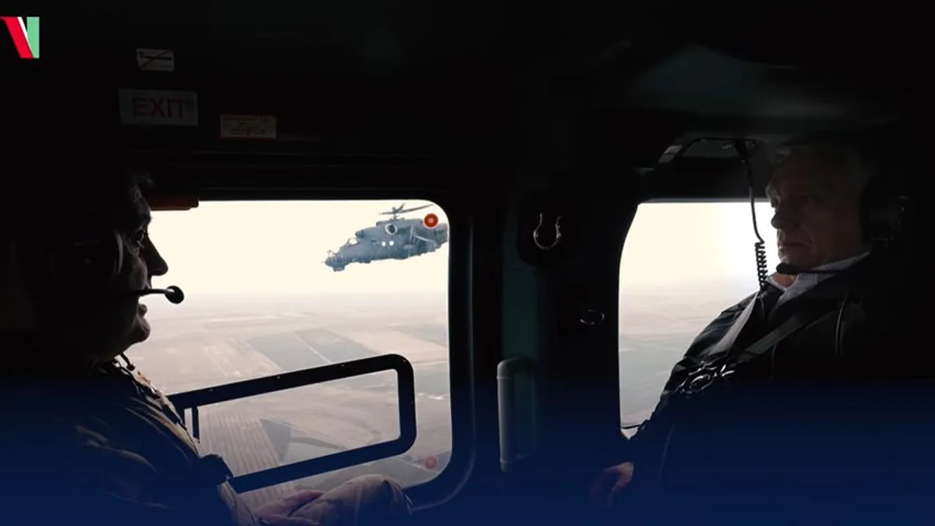 Orbán Viktor látványos videót osztott meg az országos hadgyakorlatról